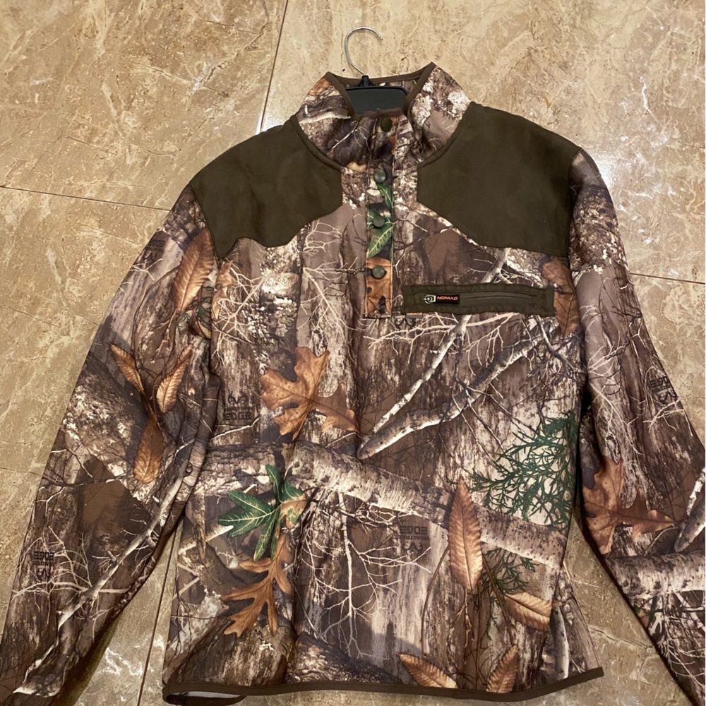 Nomad Camo Pop Over Jacket